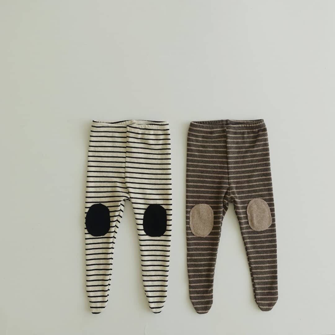 Ins baby leggings gestreepte baby leggings broek babykleding