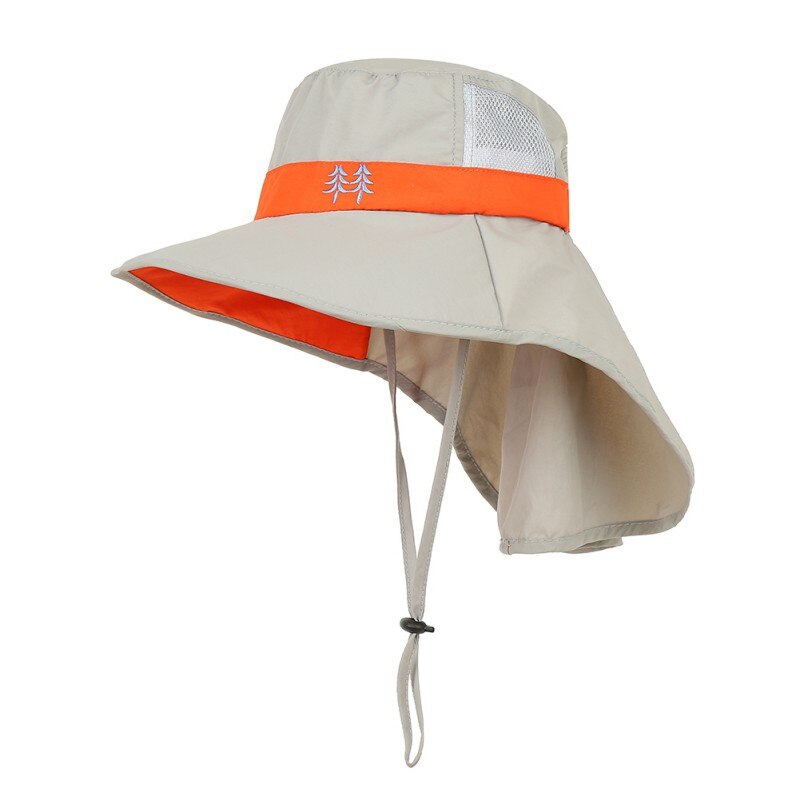 Kinderen Zonnehoed Kinderen Brede Rand Zomer Strand Hoed Meisjes Outdoor Reizen Emmer Cap Casual Visser Caps Sportkleding Accessoires: QH