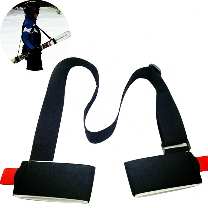 Verstelbare Snowboard Rugzak schouderband Ski Pole/Slee Riem Schouder/Handvat Dual Carrier Koppelverkoop Ski 'S sling Bretels