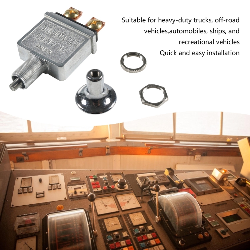 Push Pull Switches Heavy Duty On/Offs Switches 6-28V Push-Pull Switches for Car