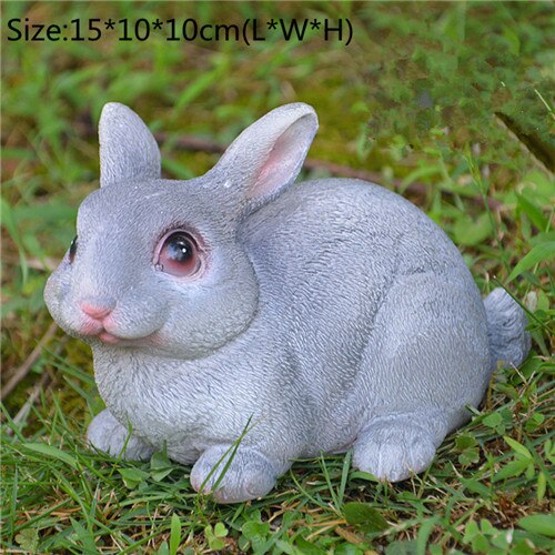 Lot De 12 Mini Lapins En Résine Phosphorescents – 6 Couleurs, 2,4 Cm – Décoration Jardin, Maison De Poupée, Pâques