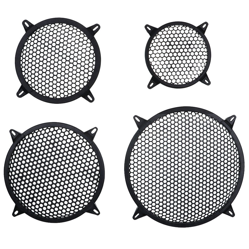 Universele Auto Plastic Speaker Subwoofer Versterker Cover Grill Mesh