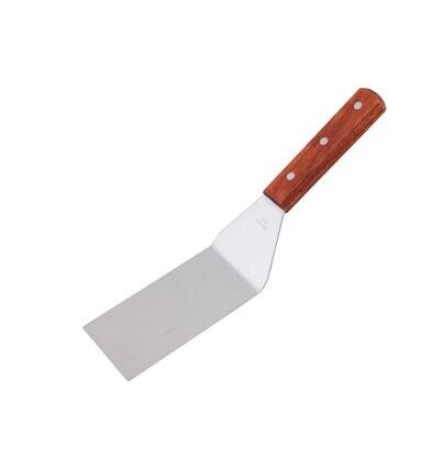 Herramienta para asar para barbacoa, espátula para pastel, herramienta de cocina para carne, pala plana, herramienta para freír: without hole