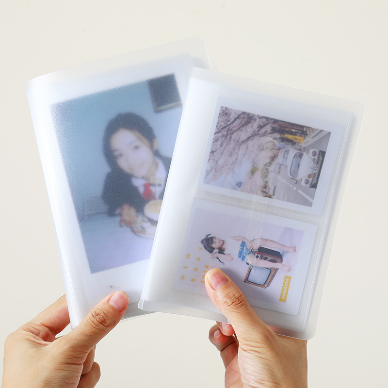Album photo transparent Kpop, porte-carte photo, idole étudiante, livre de renforcement, 3 po, 4 po, 5 po