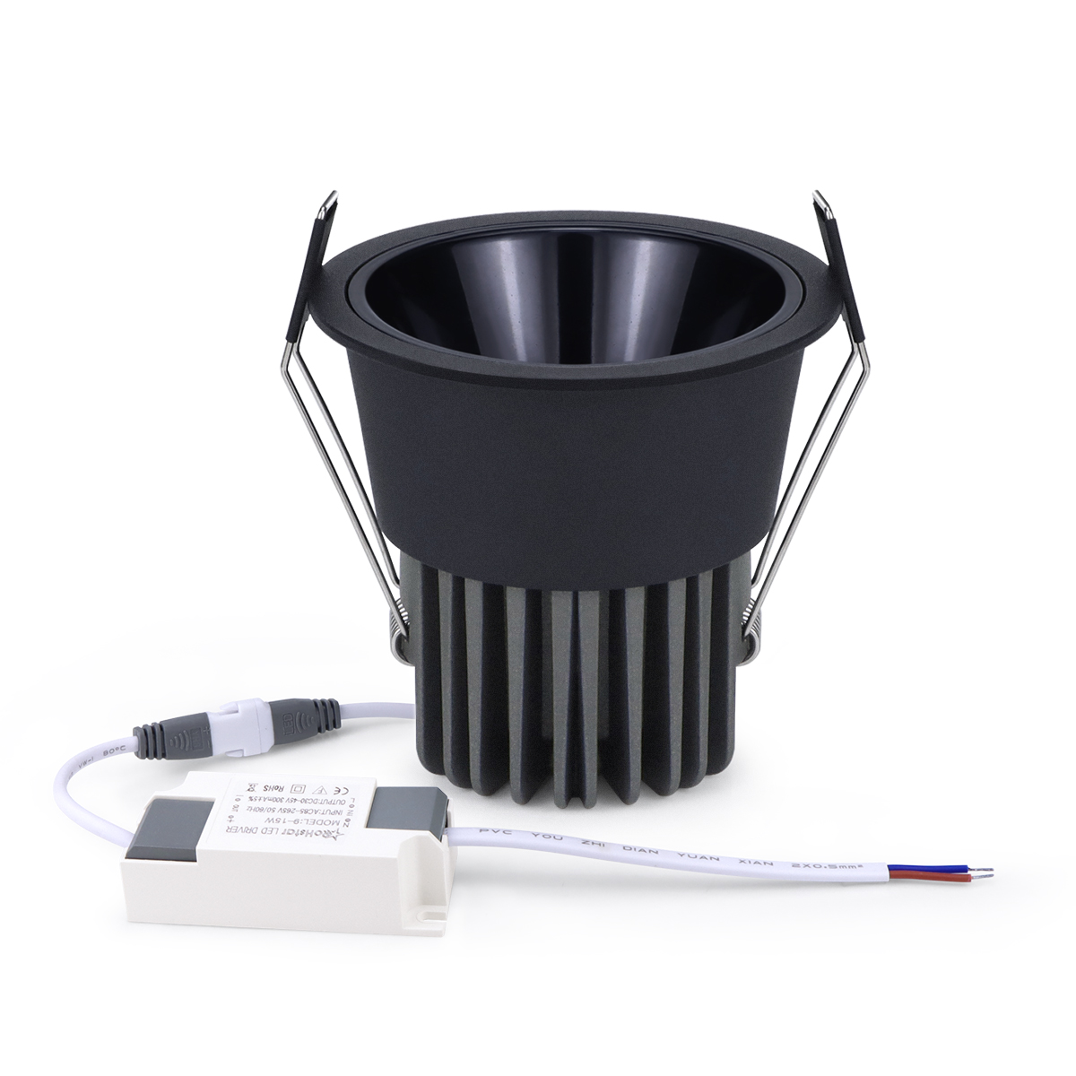 Foco LED de aluminio 5W 7W 9W 12W bombilla de foco LED 110V 220V lámpara empotrable de techo escaparate iluminación decorativa: L / Morado / 7 W