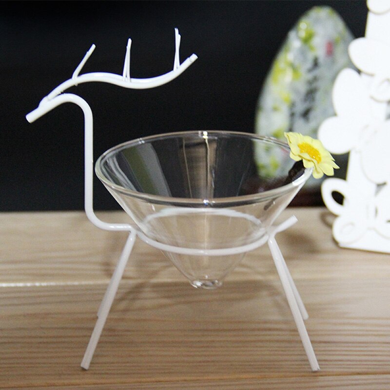 Plateau Sushi étagère transparente bol en verre fer forgé Cuisine irrégulière vaisselle Bar spécialité artistique ustensile de Cuisine 1 pièces
