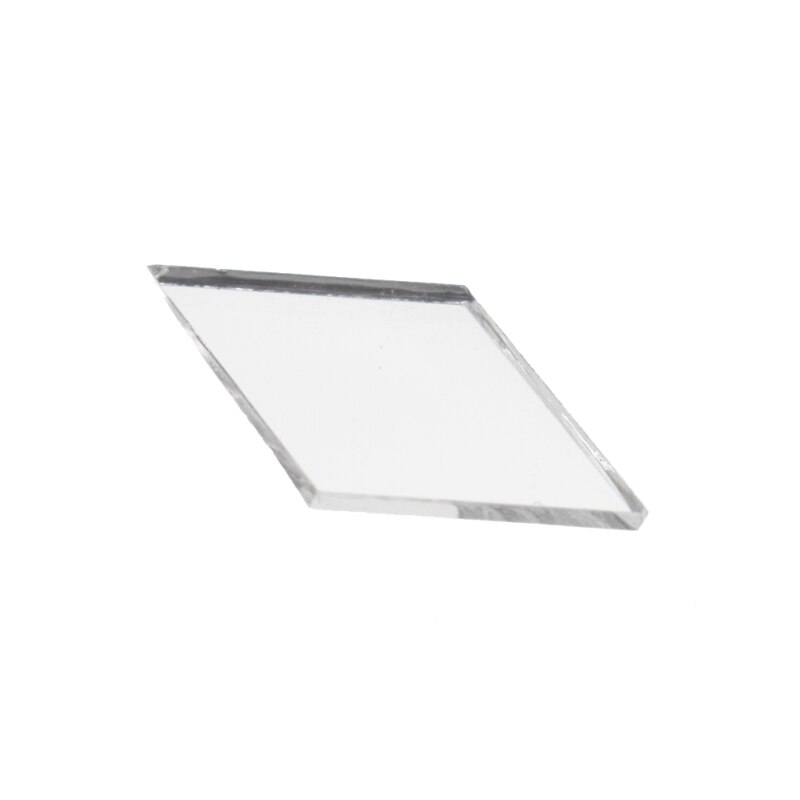 100 Uds en forma de diamante de cristal espejo de mosaico de azulejo a granel casa manualidades decoración DIY accesorio pared arte suministros