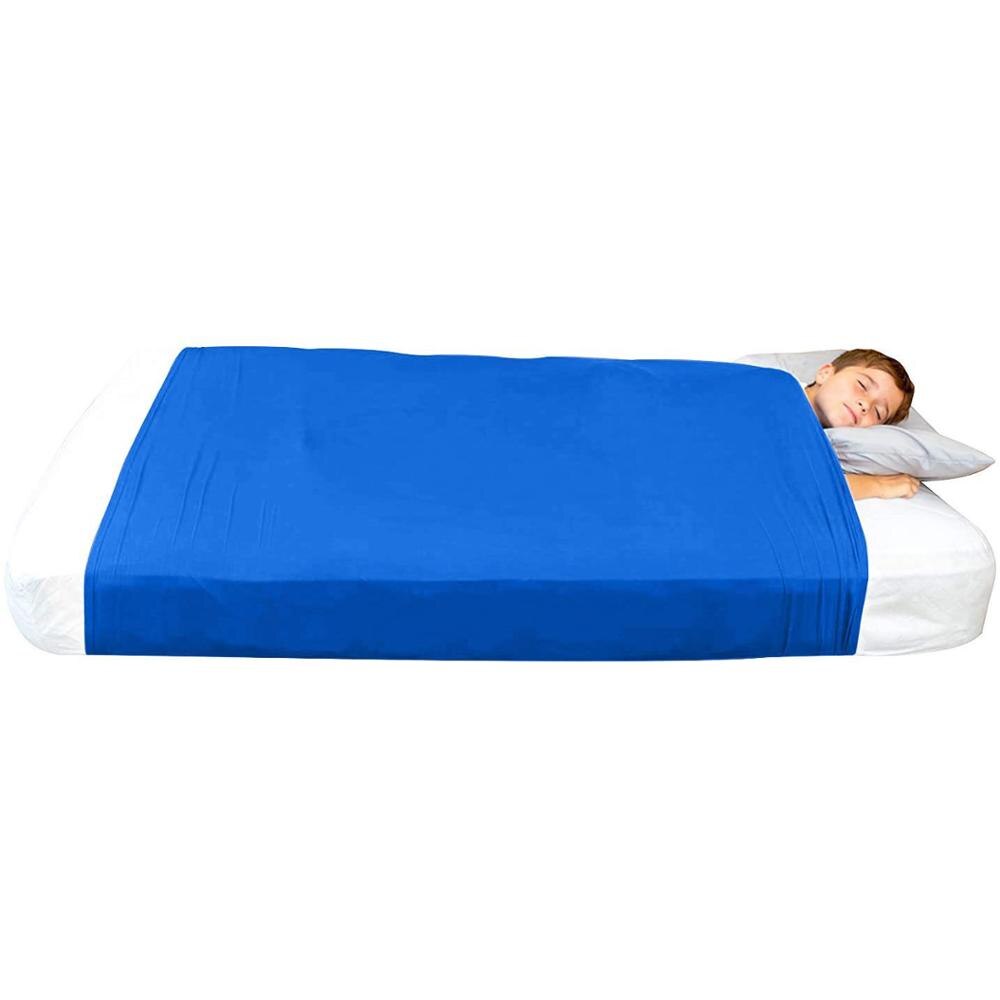 Sensory Bed Sheet Blankets Kids Child Compression Help Sleep Relieve Stress Breathable Sack Boys Girls Safe Calming Relief Cover