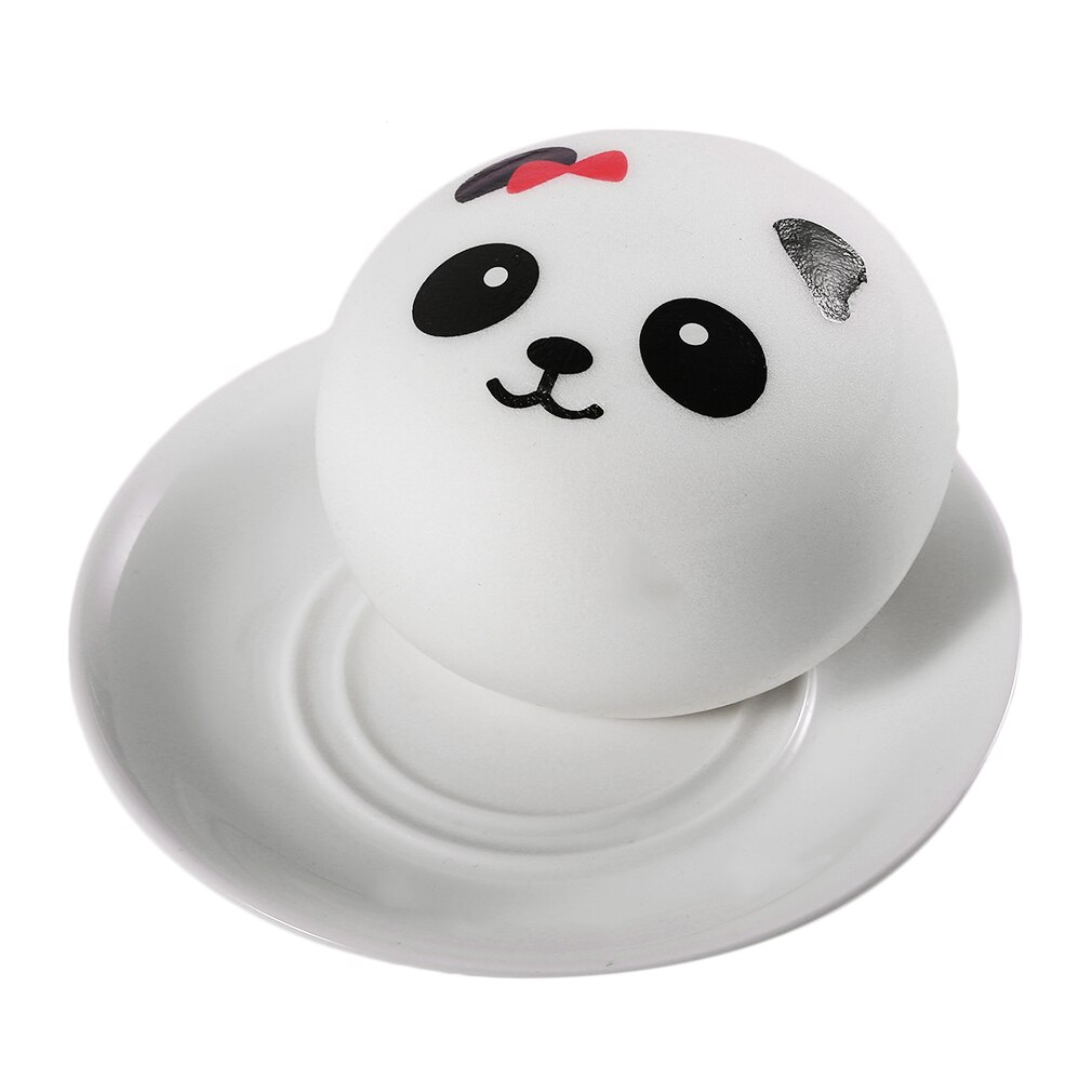 10cm draagbare, leuke, grote, squishy-speelgoed in panda-vorm, langzaam opkomend, speelgoed voor kinderen, mobiele telefoonhanger voor tassen