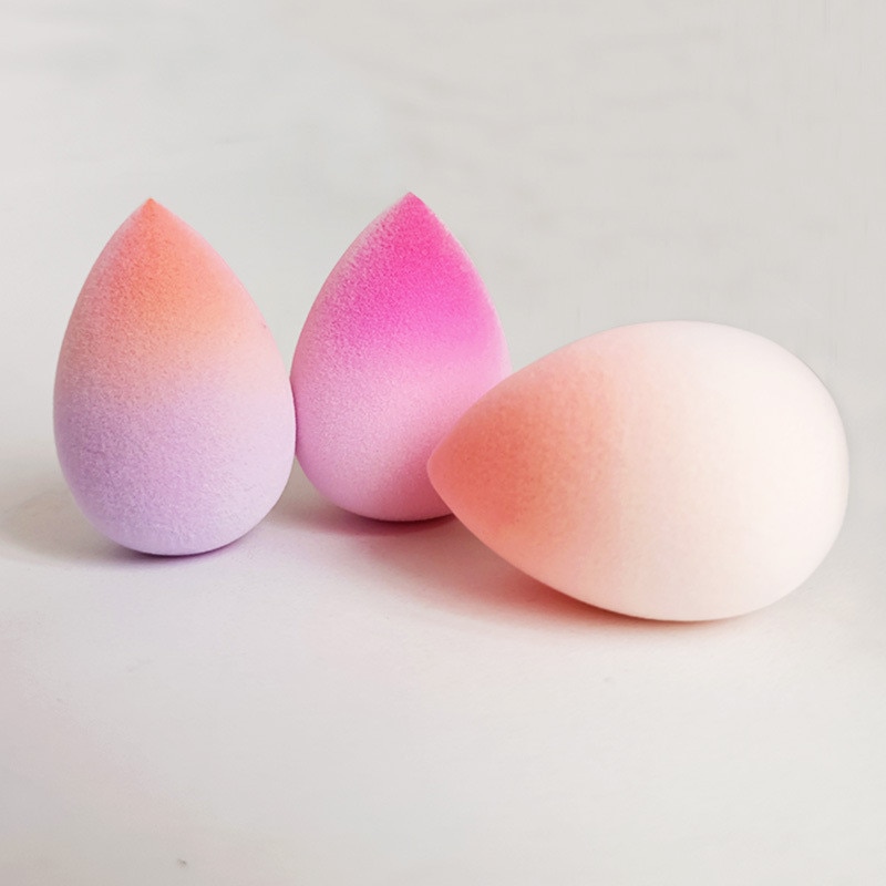 Microfiber Fluff Surface Cosmetic Puff Beauty Makeup Sponge Soft Marshmallow Pink Foundation Blender Make up Set