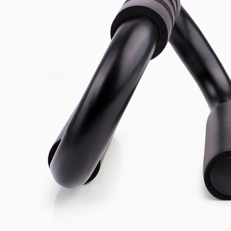 1 Pair Fitness Body Building Equipment Chest Bar S-shaped Push Up Stands Pull Press Foam Bar Home Exercise Hand Bar Chest Arms