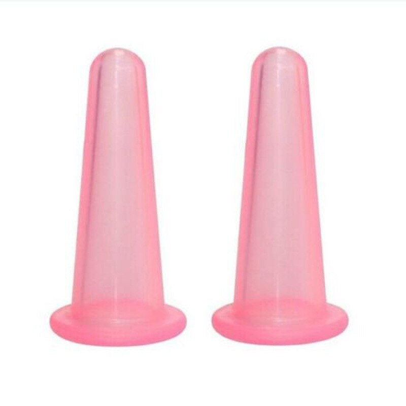 2 stücke Gesundheit Pflege Gesichts Silikon Dosen Schröpfen Tassen Hebe Massage Chinesischen Schröpfen einstellen Kleine Mini Auge Tasse Vakuum Tassen popularität