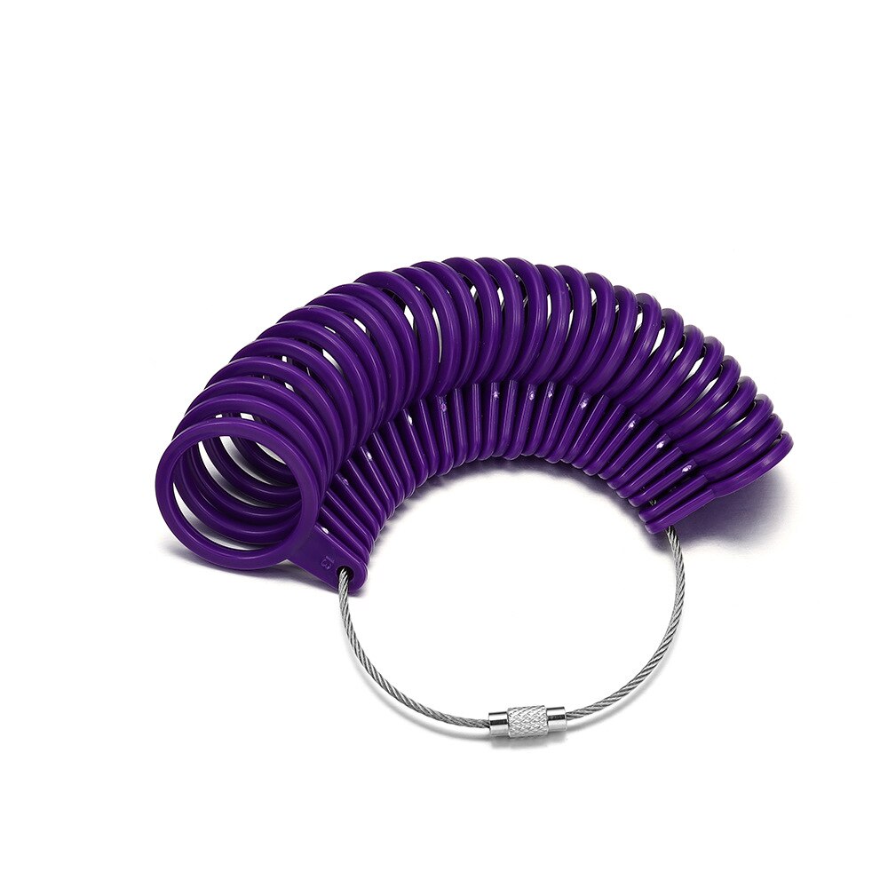 1 stücke Professionelle Schmuck Werkzeuge Ring Dorn Stick Finger Gauge Ring Sizer Mess UK/US Größe Für DIY Schmuck größe Werkzeug Sets: 4