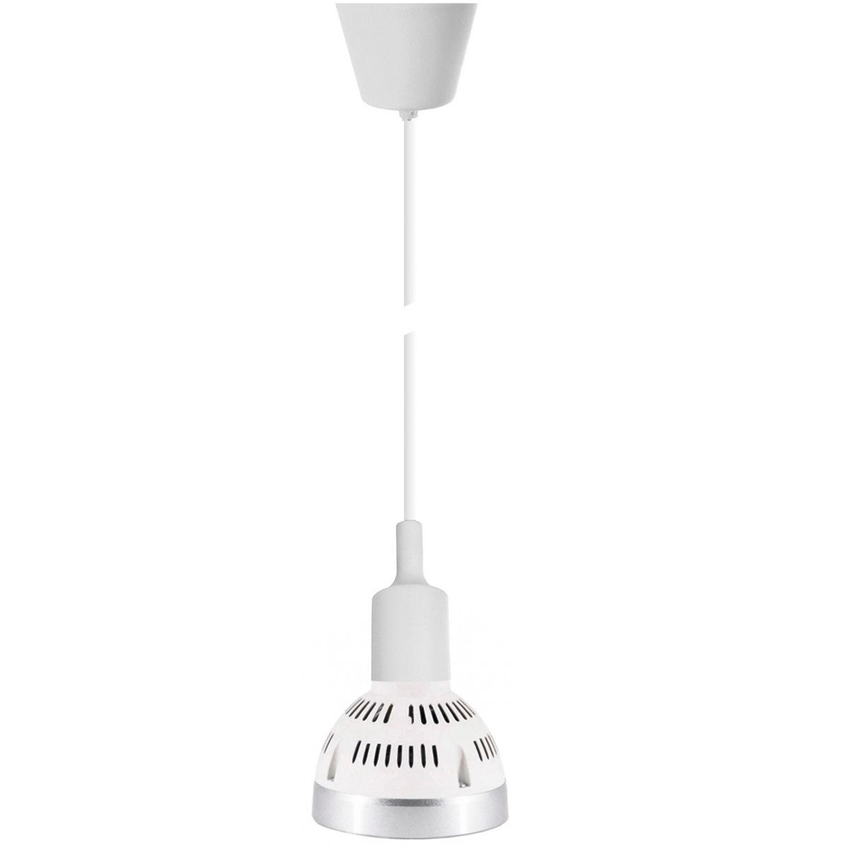Led Profresh Carnes y Frutas, 35W, blanco, Rojo. Montura suspendida con lámpara led de luz rosada que potencia el color de las carnes, especialmente indicada para todas las instalaciones que iluminan alimentos