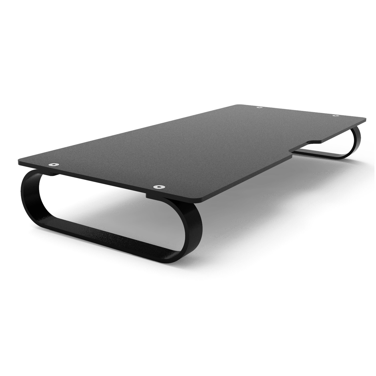 Besegad Universal Aluminum Alloy Computer Laptop Monitor Dock Stand Riser Desk Organizer for Apple iMac MacBook Projector