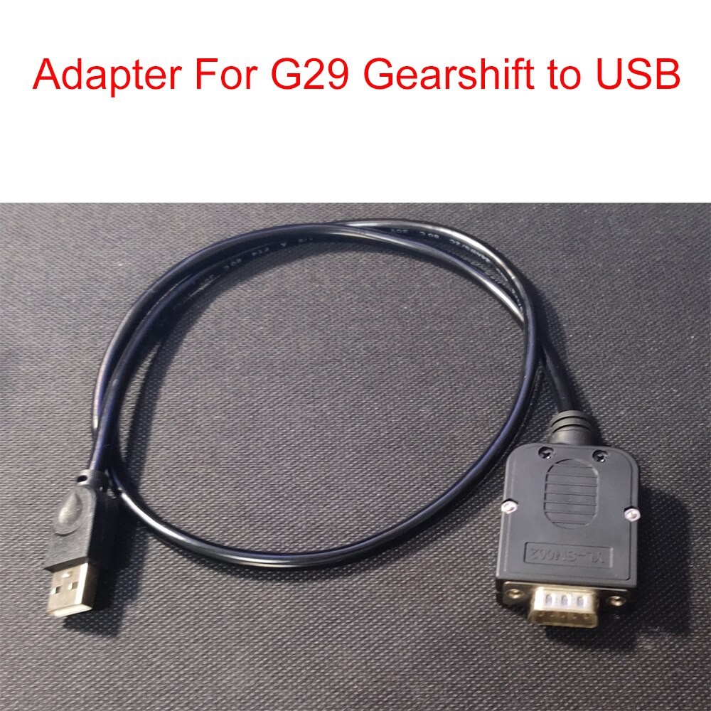 Cable adaptador de cambio de marchas G29 G27 G25 a USB para piezas de modificación DIY de cambio de marchas Logitech G29 G27 G25: Negro