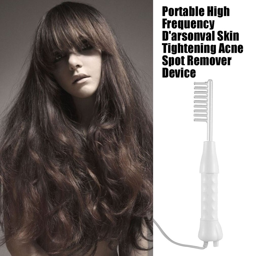 Portable High Frequency D'arsonval Skin Tightening Acne Spot Remover Device