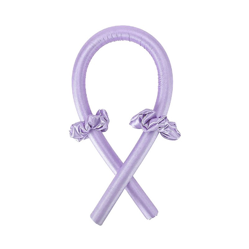 Papilotki kobiece narzędzia robić włosów jedwabne opaski robić curlingu papilotki bez ciepła formy faliste mokre i faliste wiązki kędzior bar narzędzia robić włosów: FIOLETOWY