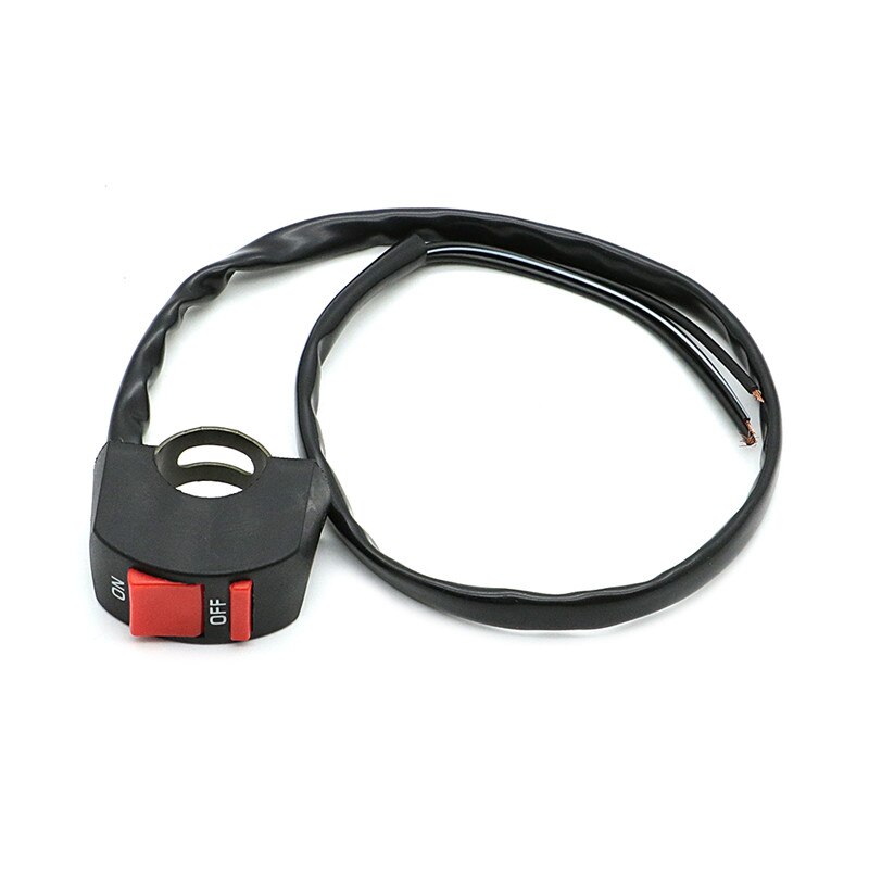Motorsykkel drepe på-av-bryter lysknapp 7/8 " 22mm styremontert sykkelprøve
