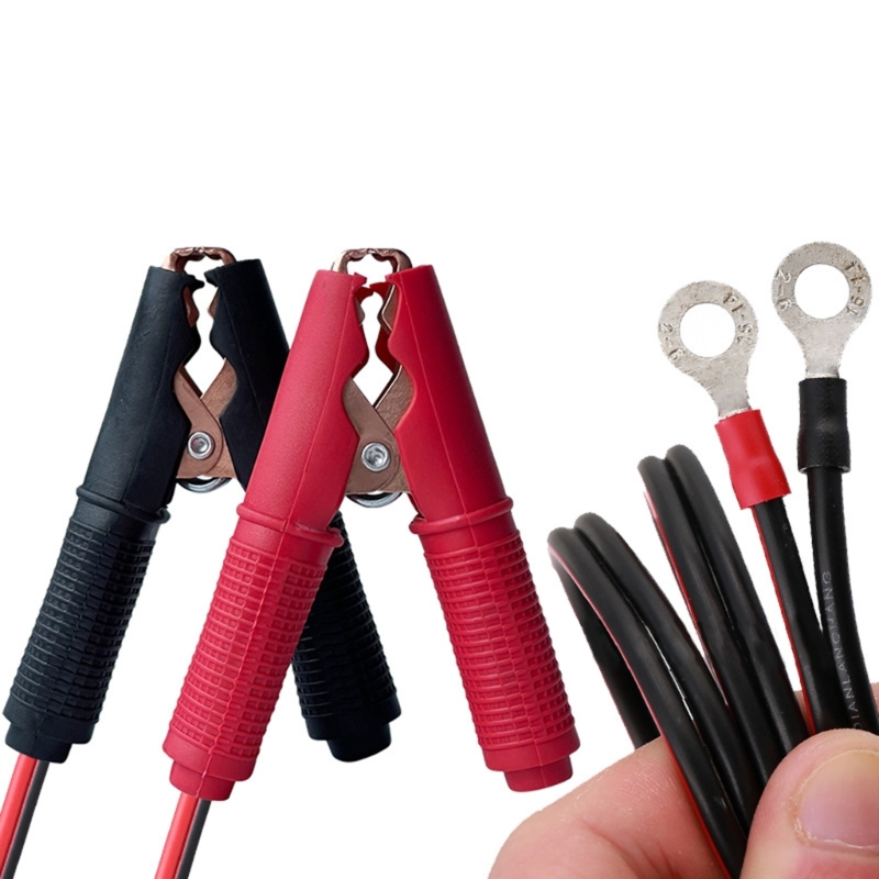 Câble onduleur portable, chargeur de voiture, fil d'alimentation, rouge et noir, 100A, 2,5 mm², 60cm, 1m, 2m, 3m