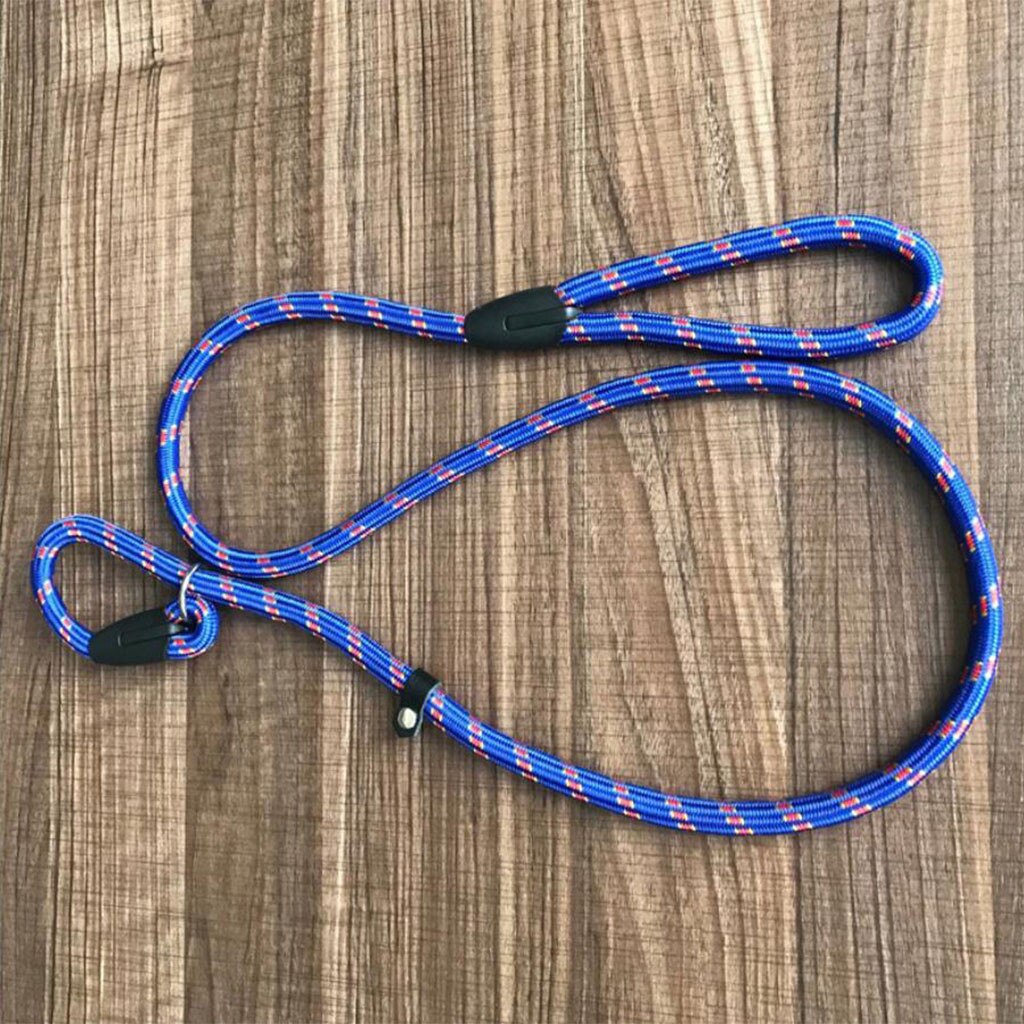25# Nylon Dog Training Leash Dogs P Chain Slip Collar Walking Leads Rope For Small Medium Breeds Chihuahua Teddy