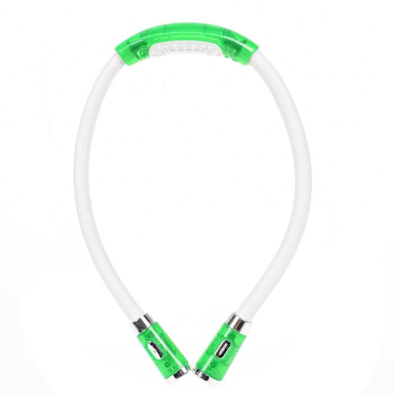 4-color LED Neck Hug Light Reading Book Lighting Hands-free Flashlight Egypt Hug Head Foldable Neck Lights Style: 04