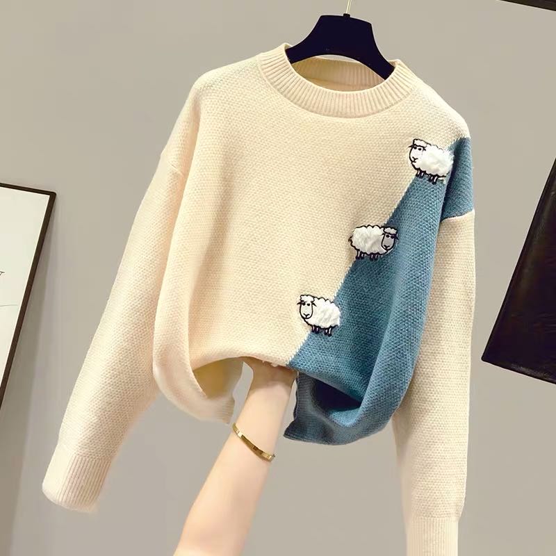 A9324 autumn winter long-sleeved slim temperament top