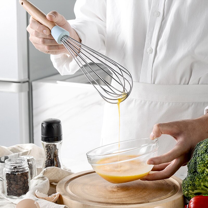 Light Blue Silicone Kitchenware Set Spatula Ladle Egg Beaters Shovel Soup Spoon Non Stick Cookware Kitchen Utensils 8-13 PCS