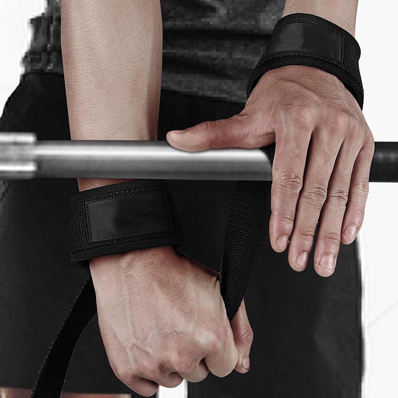 treningsstudio løftestropper vektløfting håndledd vektbelte kroppsbygging hansker til kvinner menn Fitness trening vektstang makt sport