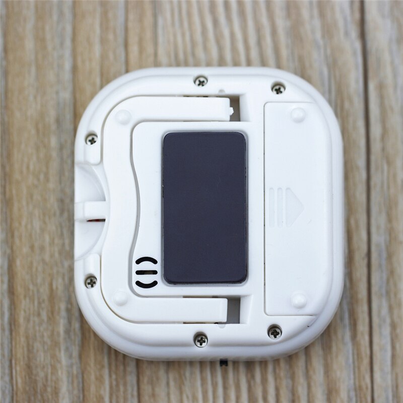 LINSBAYWU Magnetic LCD Digital Kitchen Countdown Timer Alarm with Stand White Kitchen Timer Practical Cooking Timer Alarm Clock