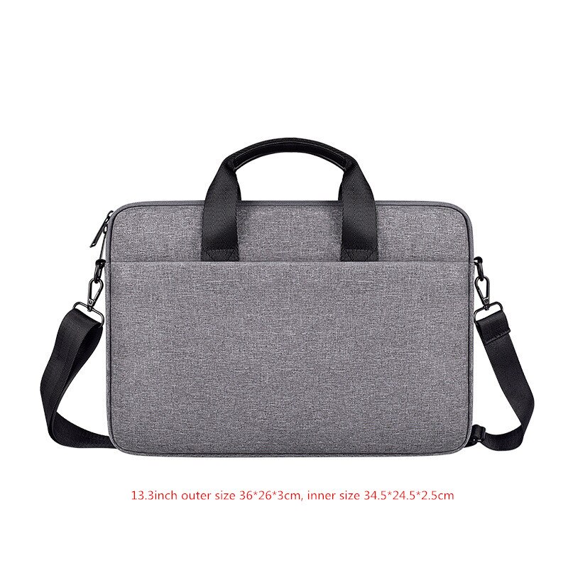 Sacchetto Del Computer Portatile Valigetta sismica Ufficio Alleggerire Up delle Donne degli uomini Alla Moda di Spalla Crossbody borsa Da Viaggio Calcolatore Del Telefono Delle Cellule Del Sacchetto Fornitori di Beni: Dark Gray S