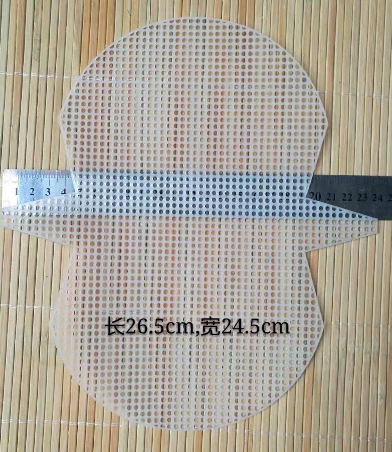 Weven Plastic Mesh Sheet Breien Voering Accessoires Wol Garen Chenille Fluwelen Diy Hok Tas Trim Gereedschap Knit Helper: 10