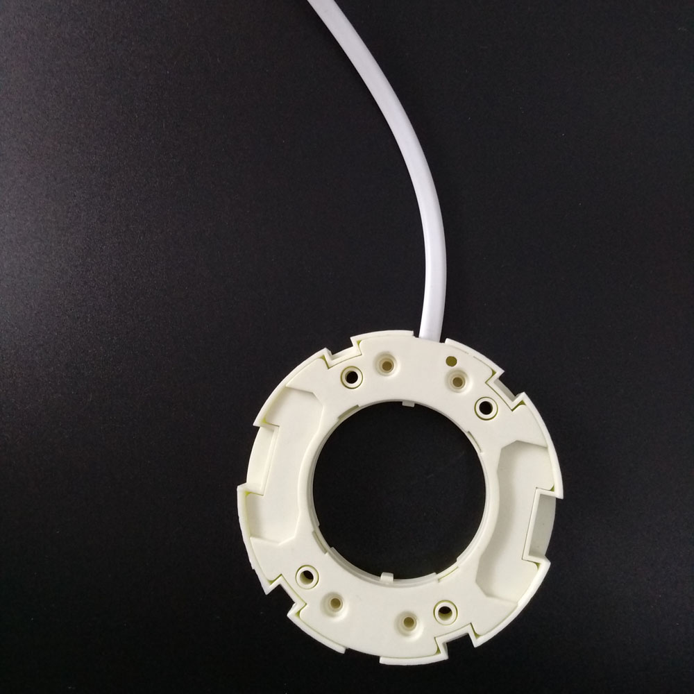 GX53 base de lampe GX53 support de prise de lumière gx 53 lumière LED GX53 adaptateur de support blanc corps Surface support de montage bases de connecteur