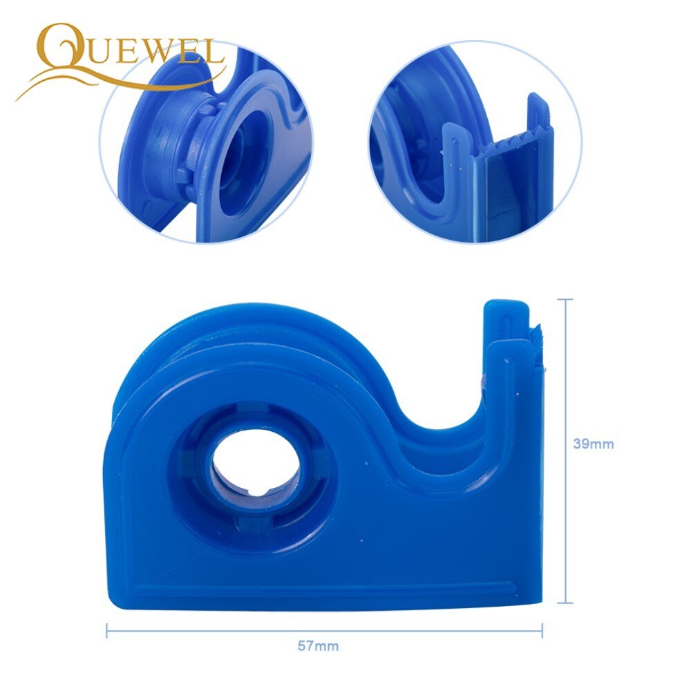 Quewel Geënt Wimper Isolatie Tape En Draagbare Tapes Snijder 2/4Pcs Niet-geweven Enten Wimpers Patches Ademend tool