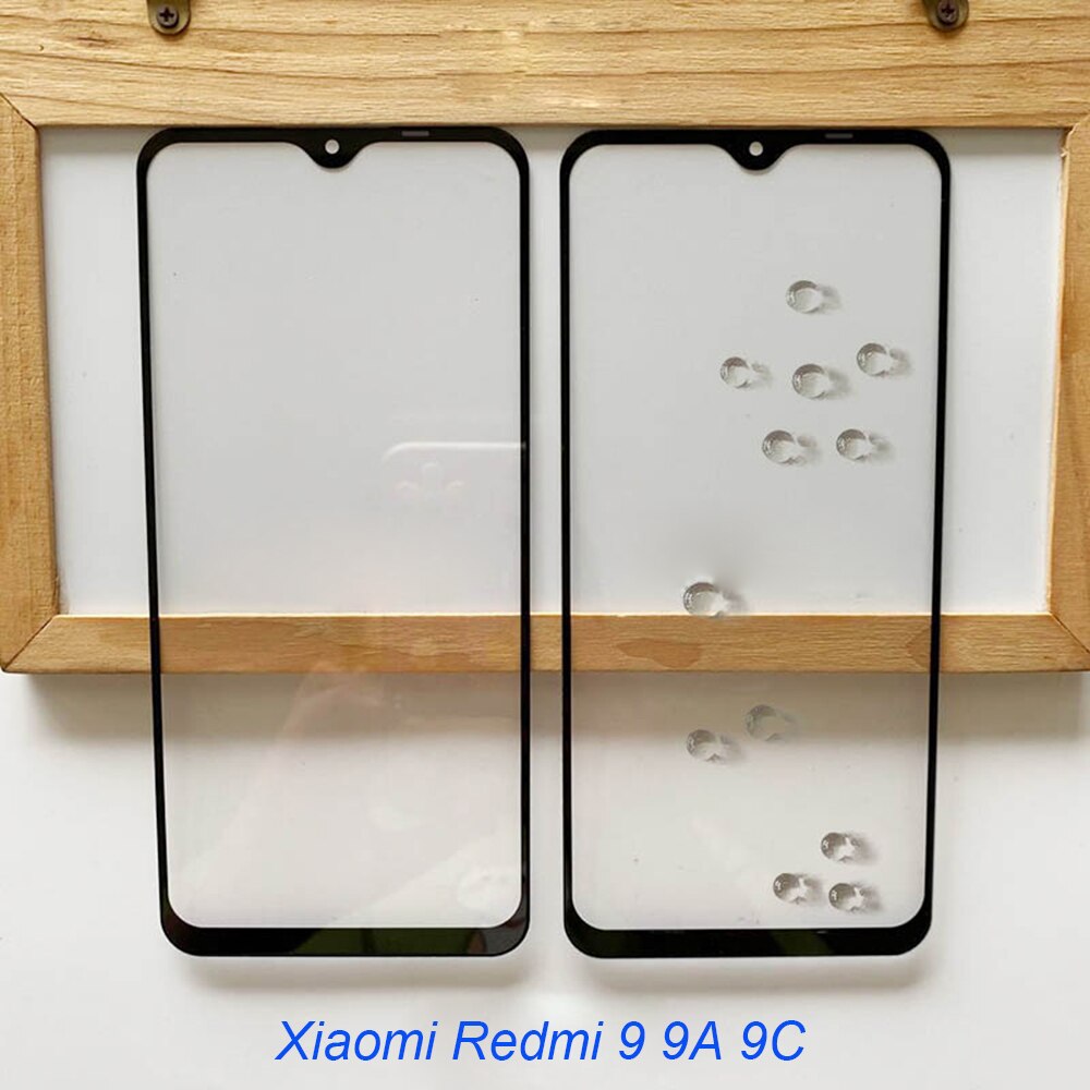 Lcd-scherm Outer Glas Lens Voor Glas Vervanging Cover Voor Xiaomi Redmi 9 Redmi 9C Redmi 9A Mobiele Telefoon touch Panel