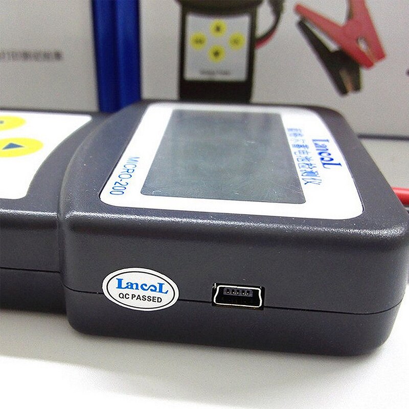 Car CAA Battery Tester 12V lead acid battery tester MICRO-200 Auto accu tester Battery measurement unit