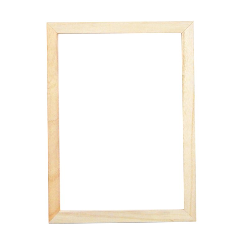 Paper Making Frame Screen DIY Wood Paper Making Papermaking Mould Crafts Handcraft Paper Recycling Tool Wooden Deckle Multi-size: 25x34cm