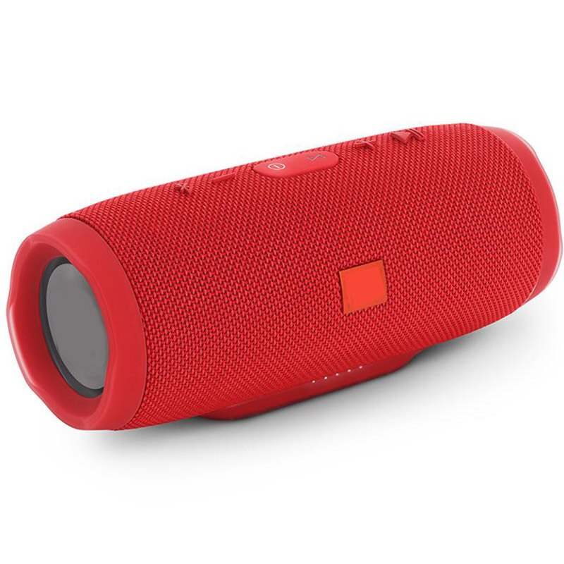 Draagbare Waterdichte Draadloze Luidsprekers Mini Mega Bass Sound Speaker met Multi-gekleurde voor Smart Telefoon: red