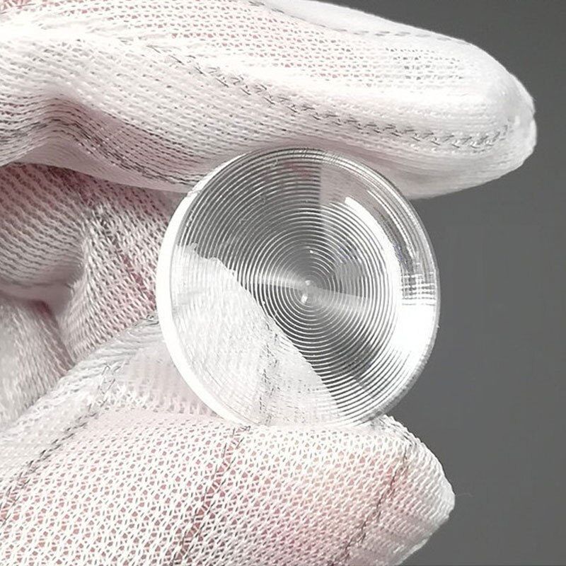 2PCS 20mm Mini Round Optical Plastic Solar Fresnel PMMA Condensing Lens Focal Length 15mm Magnifier, Magnifying Glass Lens