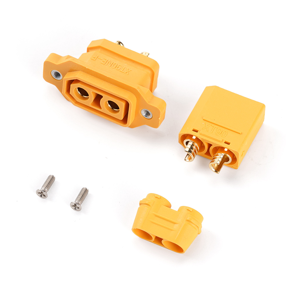 XT90NE-F Lithium-Batterie-Ladestecker Netz stecker fest männlich/weiblich Kopf geschweißt Typ Vergoldung Terminal neue Energie Stecker