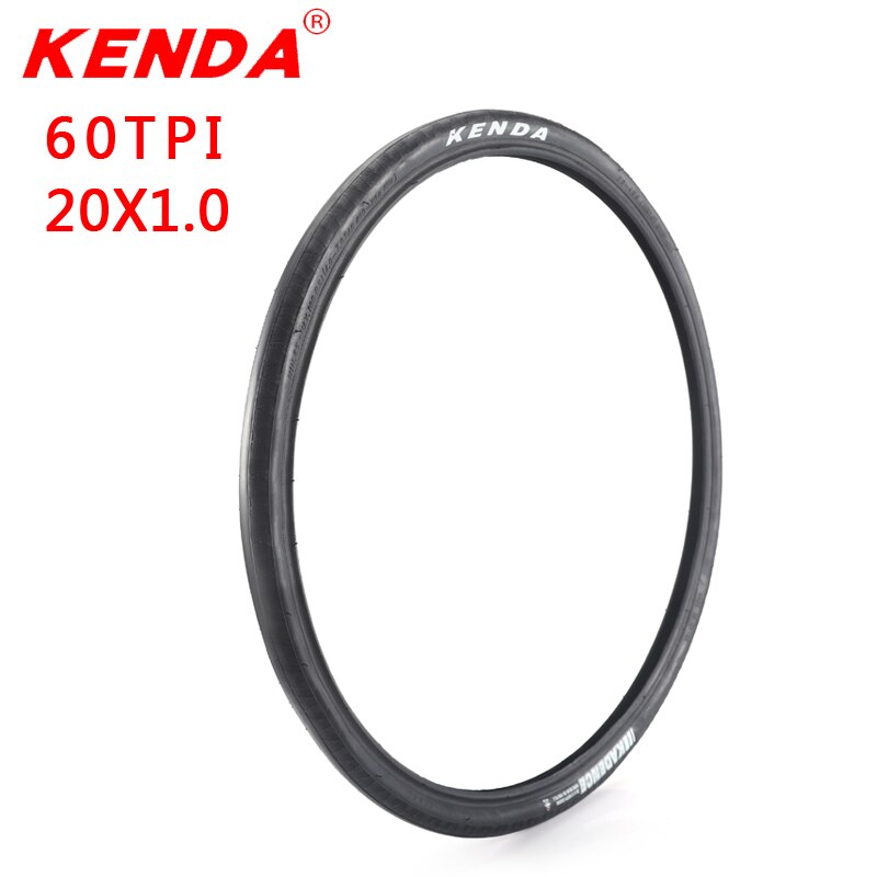 KENDA 20x1.0 25-406 60TPI road mountain bike tires folding bicycle tireMTB ultralight 260g cycling tyres pneu 20 55-100 PSI: Default Title