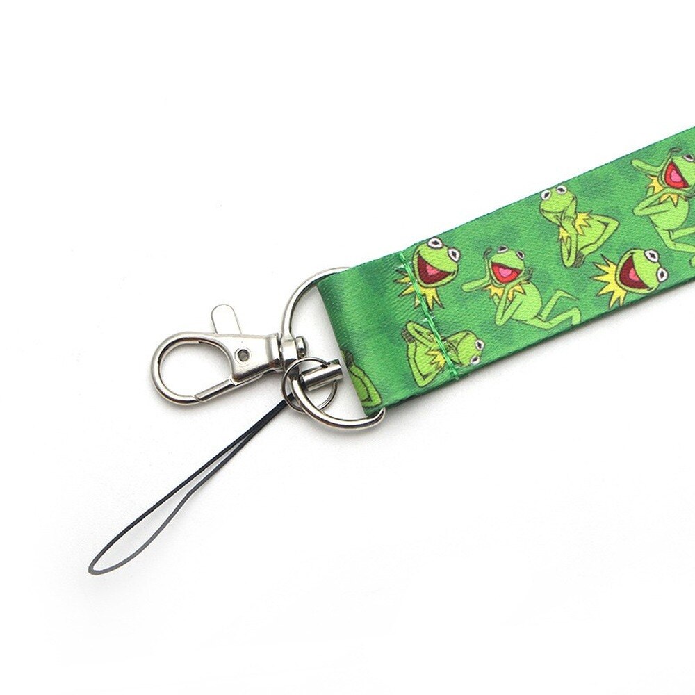 Frog Lanyard for Keys Phone Neck Strap Camera Whistle ID Badge DIY Hang Rope Lanyards