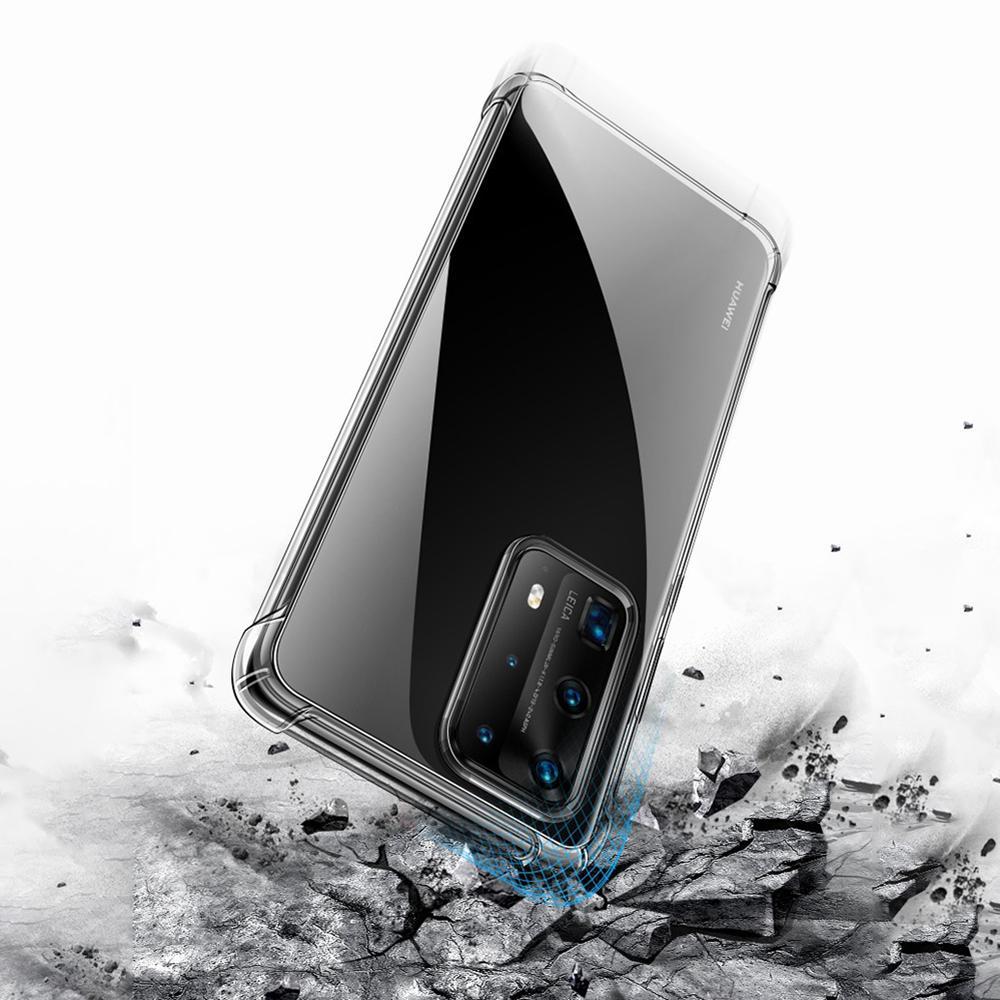 Custodia in Silicone trasparente antiurto per Huawei Honor 9A 20 custodia in TPU per Huawei P40 Pro Plus Lite P30 Y9 Prime 2019