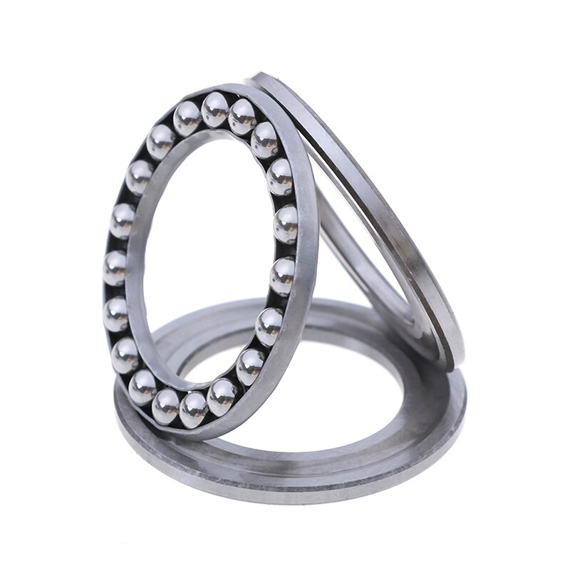 Praktiske miniature tryklejer metal aksial kuglelejer 3 del 51100 serie 51100 to 51106 til hardware tilbehør 1 stk.