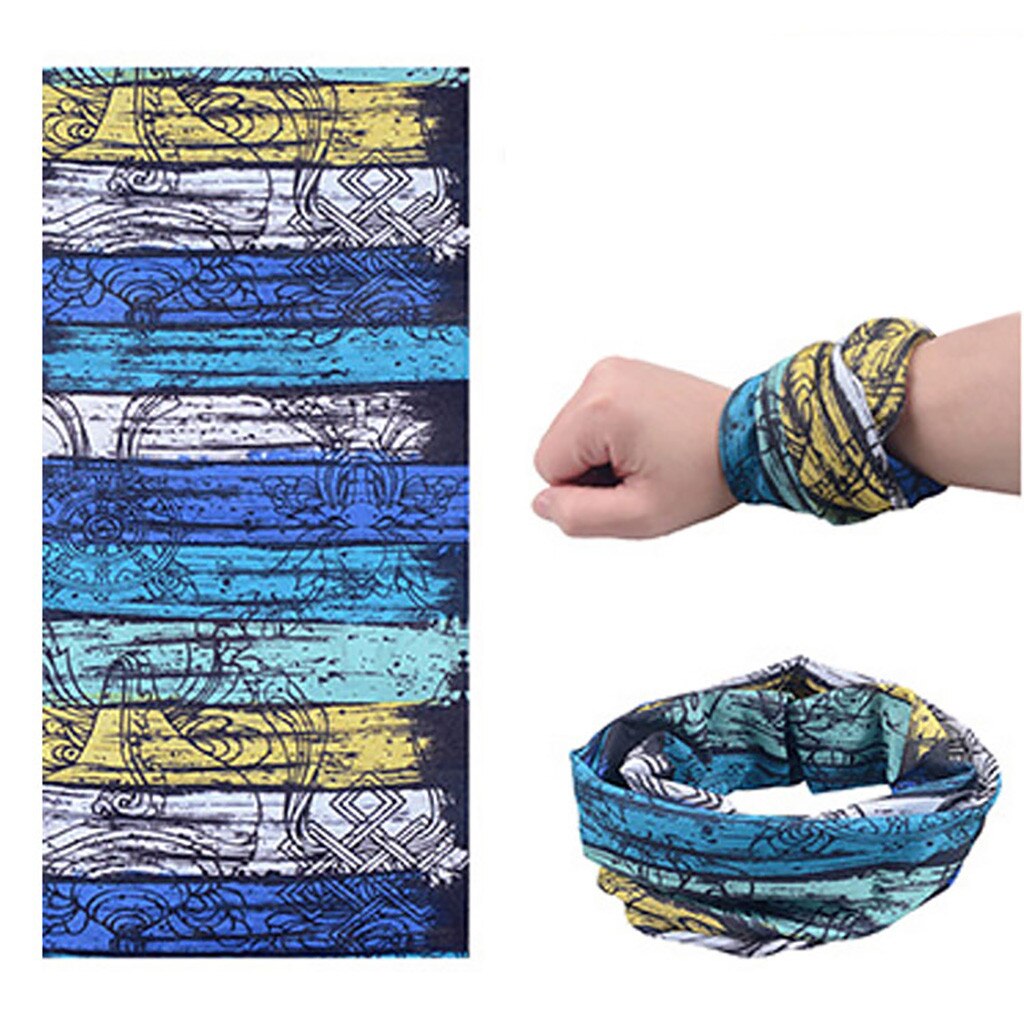 Outdoor Print Seamless Magic Scarf Ear Hook Sports Scarf Neck Tube Face Dust Riding Bandana UV Protection Neck Gaiter Scarf