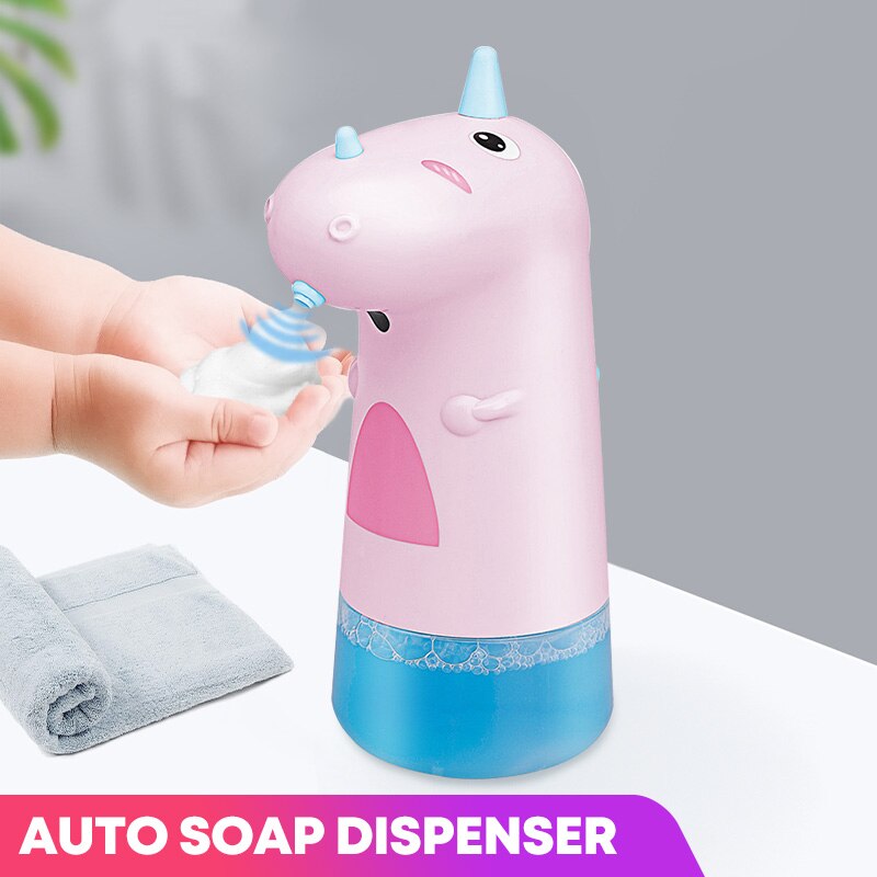 Distributeur automatique de savon mousse pour enfants, lavage des mains Intelligent, dispositif Non tactile, 2 Volume mousseux réglable pour la santé des enfants