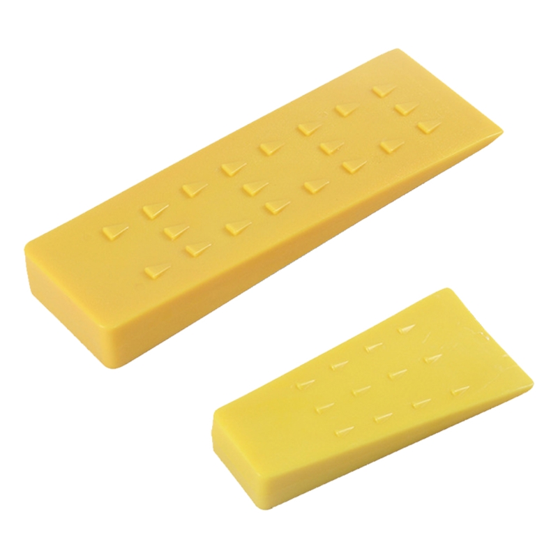 Spiked Tree Felling Wedges 5 /10 inches for Tree Cutting Plastic Logging Tools Tree Felling 5 "10" Wedges Durable