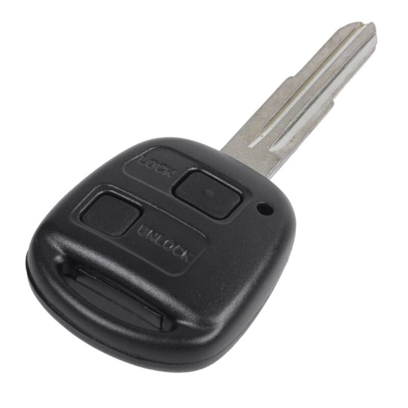 Carcasa de llave remota de 2 botones para Toyota Yaris
