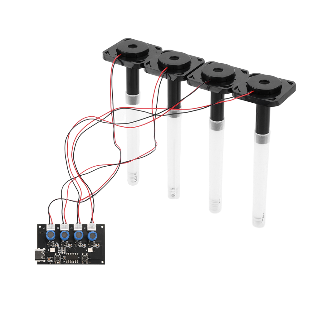 Humidifier Module DIY Kit Nebulizing Control Board Ultrasonic Nebulizer Mist Maker Driver Circuit Board 4 Fogger Atomization