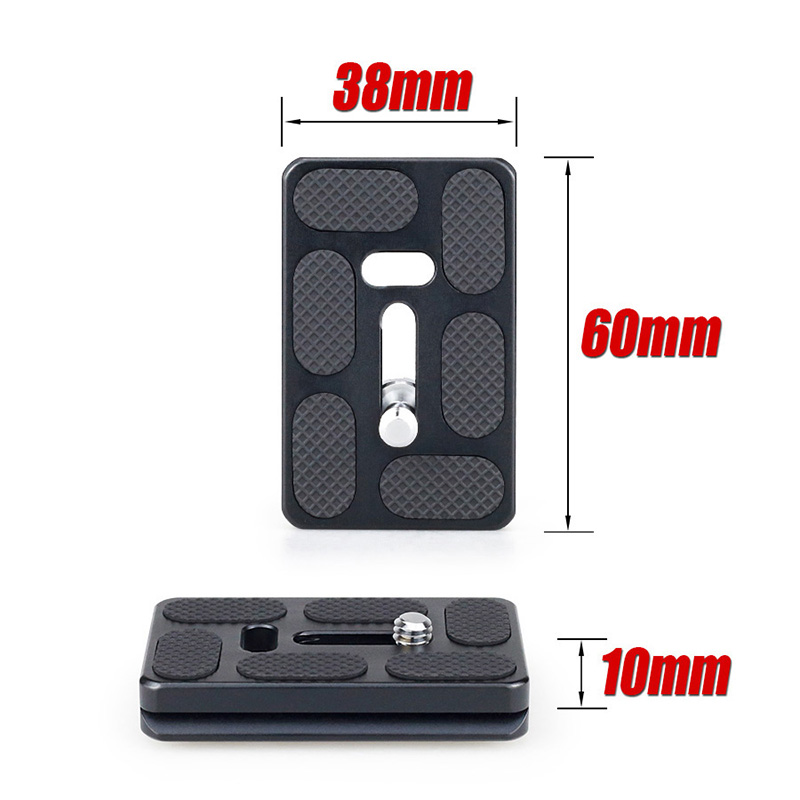 Innorel-tripé panorâmico de liga de alumínio b44/b36/b32 para câmera, carga máxima de 15/12/8kg, placa de liberação rápida, para lente telegráfica